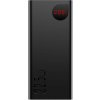Baseus Adaman kovová powerbanka s digitálnym displejom QC 20000mAh 22.5W (OE) čierna Baseus Adaman kovová powerbanka s digitálnym displejom QC 20000mAh 22.5W (OE) čierna