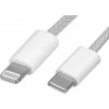 MAXLIFE KÁBEL USB-C/OSVETLENIE 1m 20W ŠEDÝ NYLON HQ MAXLIFE KÁBEL USB-C/OSVETLENIE 1m 20W ŠEDÝ NYLON HQ