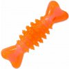 Hračka Dog Fantasy kosť valec gumová oranžová 12cm Hračka Dog Fantasy kosť valec gumová oranžová 12cm