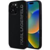 Karl Lagerfeld 3D Rubber Glitter Logo Zadní Kryt pro iPhone 16 Pro Max Black Karl Lagerfeld 3D Rubber Glitter Logo Zadní Kryt pro iPhone 16 Pro Max Black