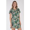 Vienetta Dámska nočná košeľa s krátkym rukávom Michaela Farba: Zelená, Veľkosť: L Vienetta Dámska nočná košeľa s krátkym rukávom Michaela Farba: Zelená, Veľkosť: L