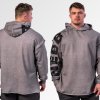 Nebbia pánska oversized mikina NO BS 371 light grey