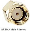 IPEX na SMA konektor rôzne typy - RP SMA Male / Samec IPEX na SMA konektor rôzne typy - RP SMA Male / Samec