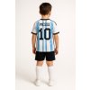 dresyonline futbalový dres Messi Argentína tričko bielo JR modré