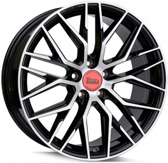 MAM RS4 8x18 5x108 ET45 black polished