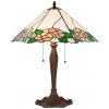 Clayre & Eef Stolná lampa Tiffany Fae - 44x61x64 cm E27/max 2x60W - Clayre & Eef Clayre & Eef Stolná lampa Tiffany Fae - 44x61x64 cm E27/max 2x60W - Clayre & Eef