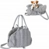 Prepravná taška tkanina Doggy šedá S 38 cm x 28 cm x 24 cm Prepravná taška tkanina Doggy šedá S 38 cm x 28 cm x 24 cm