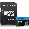 ADATA microSDXC 64GB UHS-I U1 + adapter AUSDX64GUICL10-RA1 ADATA microSDXC 64GB UHS-I U1 + adapter AUSDX64GUICL10-RA1