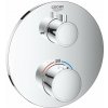 Grohe Grohtherm Termostatická vaňová batéria na 2 spotrebiče, chróm 24077000-GR Grohe Grohtherm Termostatická vaňová batéria na 2 spotrebiče, chróm 24077000-GR