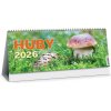 Stolový kalendár Huby 2026 Stolový kalendár Huby 2026