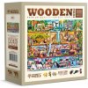 Dřevěné puzzle WOODEN CITY 1010 dílků Úžasný svět zvířat Dřevěné puzzle WOODEN CITY 1010 dílků Úžasný svět zvířat
