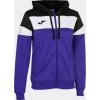 Joma Mikina CREW IV HOODIE JACKET PURPLE-BLACK Veľkosť: XXL Joma Mikina CREW IV HOODIE JACKET PURPLE-BLACK Veľkosť: XXL