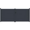 Brána G21 Orlando 350x158 cm dvojkrídlová, antracitová G21 Brána G21 Orlando 350x158 cm dvojkrídlová, antracitová G21