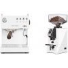 Ascaso Steel UNO PID, White&Wood + Eureka Mignon Specialita Compatto, CR white Ascaso Steel UNO PID, White&Wood + Eureka Mignon Specialita Compatto, CR white
