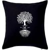 Narodeninový strom 50 - Vankúš 50x50 - 50x50 - Vrátane výplne ( Čierna ) Narodeninový strom 50 - Vankúš 50x50 - 50x50 - Vrátane výplne ( Čierna )