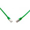 Solarix 28852009 10G patch, CAT6A SFTP LSOH, 20m, zelený Solarix 28852009 10G patch, CAT6A SFTP LSOH, 20m, zelený