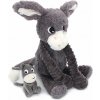 Les Déglingos Plyšový somárik, mama s bábätkom, sivý 4895242702821 Les Déglingos Plyšový somárik, mama s bábätkom, sivý 4895242702821