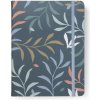 Filofax Botanical notebook A5 modrý