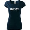 Science věda nápis - Dámske tričko Pure - XL ( Tmavomodrá (veľmi tmavá - skoro čierna) ) Science věda nápis - Dámske tričko Pure - XL ( Tmavomodrá (veľmi tmavá - skoro čierna) )