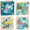 Vilac Dřevěné puzzle Světová zvířata Vilac Dřevěné puzzle Světová zvířata