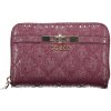 Praktická Dámska Peňaženka GUESS JEANS 14.0X9.0X3.0cm Červená Farba: červená, Velkost: UNI Praktická Dámska Peňaženka GUESS JEANS 14.0X9.0X3.0cm Červená Farba: červená, Velkost: UNI
