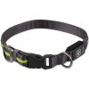 Dog Fantasy USB LED Nylonový svietiaci obojok M-L zelený 45-65 cm Dog Fantasy USB LED Nylonový svietiaci obojok M-L zelený 45-65 cm