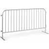 Mobilná kovová zábrana s nohami, 2200 x 1100 mm Mobilná kovová zábrana s nohami, 2200 x 1100 mm