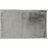 Kúpeľňová predložka, 80 × 50 cm, polyester, sivá Kúpeľňová predložka, 80 × 50 cm, polyester, sivá