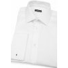 Pánska košeľa SLIM manžeta biela bavlnená - 206 Pánska košeľa SLIM manžeta biela bavlnená - 206