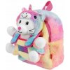 Detský batoh s odnímateľným plyšákom Perletti Toys Kawaii Unicorn Cat, 1308 Detský batoh s odnímateľným plyšákom Perletti Toys Kawaii Unicorn Cat, 1308