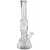 BLAZE® Ice bong ICE s FIRE Drum Perkolátorom 40 cm Farba: Čistá BLAZE® Ice bong ICE s FIRE Drum Perkolátorom 40 cm Farba: Čistá