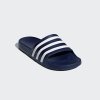 adidas Plavecké Adilette Aqua modro biele modrá adidas Plavecké Adilette Aqua modro biele modrá