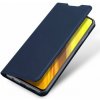 DUX DUCIS Skin Pro knižkové kožené puzdro na Xiaomi Poco M3 / Redmi 9T, modré DUX DUCIS Skin Pro knižkové kožené puzdro na Xiaomi Poco M3 / Redmi 9T, modré