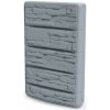 Prosperplast Sud na dažďovú vodu STONE WALL 400L - farba: svetlosivá Prosperplast Sud na dažďovú vodu STONE WALL 400L - farba: svetlosivá