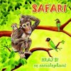 RAPPA Album obrázkové Safari Hraj si se samolepkami RAPPA Album obrázkové Safari Hraj si se samolepkami
