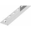 Eviso FIPS0001 Lišta ukončovací silver lesk 2,7 m