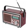 Retro rádio FM LTC DRAWA LX066BTR ružové Retro rádio FM LTC DRAWA LX066BTR ružové