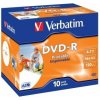 VERBATIM DVD-R AZO 4,7GB, 16x, spindle 10 ks VERBATIM DVD-R AZO 4,7GB, 16x, spindle 10 ks