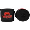 Boxerské omotávky VENUM 400cm - black/red Boxerské omotávky VENUM 400cm - black/red