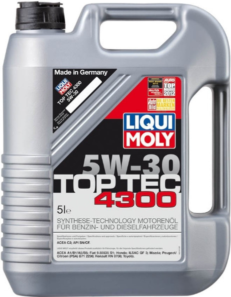 Liqui Moly 3741 Top Tec 4300 5W-30 5 l