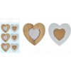 DREVENÉ DEKORÁCIE SRDIEČKA 6 KS MFP