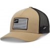 Kšiltovka FLAG SNAP HAT, ALPINESTARS (písková/černá/bílá) Kšiltovka FLAG SNAP HAT, ALPINESTARS (písková/černá/bílá)
