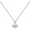 Daniel Wellington Pôvabný náhrdelník s príveskom z bielej keramiky aspiration DW00400157