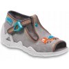 Befado detské sandále, látkové, sivé, veľkosť 21 Befado detské sandále, látkové, sivé, veľkosť 21