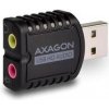 AXAGON ADA-17, USB2.0 - stereo HQ audio MINI adaptér, 24-bit/96kHz AXAGON ADA-17, USB2.0 - stereo HQ audio MINI adaptér, 24-bit/96kHz