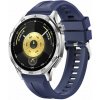 eses Silikónový remienok pre Huawei Watch GT 5 46mm a GT 6 46mm - Modrý eses Silikónový remienok pre Huawei Watch GT 5 46mm a GT 6 46mm - Modrý