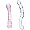 Glas - Pleasure Set Double Pleasure Glass - Dildo Sada Glas - Pleasure Set Double Pleasure Glass - Dildo Sada