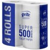 Toaletný papier konvenčné rolky super 500t, 2-vrstvový, 4 x 55 m, celulóza GTE/3TGSUM1204/PAK Toaletný papier konvenčné rolky super 500t, 2-vrstvový, 4 x 55 m, celulóza GTE/3TGSUM1204/PAK