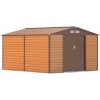 Plechový záhradný domček G21 - GAH 884, 277 x 319cm hnedá Plechový záhradný domček G21 - GAH 884, 277 x 319cm hnedá