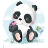 ZUTY Maľovanie podľa čísel - PANDA S MOTÝLIKOM Rámovanie: bez rámu a bez vypnutia plátna, Rozmer: 40x50 cm ZUTY Maľovanie podľa čísel - PANDA S MOTÝLIKOM Rámovanie: bez rámu a bez vypnutia plátna, Rozmer: 40x50 cm